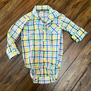 Carter’s | Dress Shirt Onesie